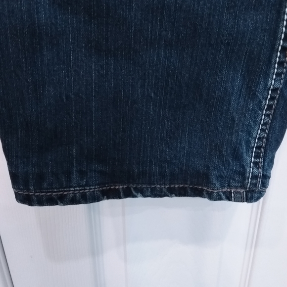 Men's BKE Derick Straight Jeans 34R Waist by approx 30 Leg Pre-owned Blue - Picture 6 of 16